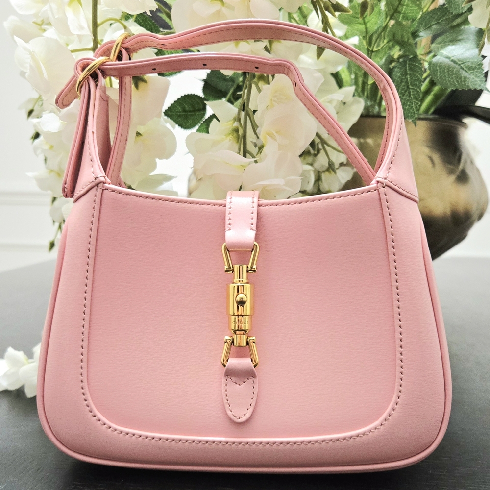 Gucci Jackie 1961 Mini Leather Hobo Bag Authentic
